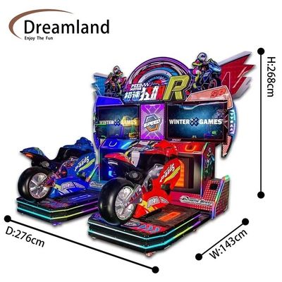 Goede prijs Dreamland Nieuw Product Dubbel Motorcycle Racing Arcade Motorcycle Game Machine Auto Racing Arcade Machine online
