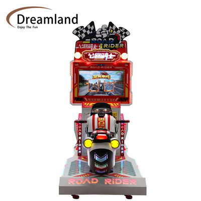 良い値段 ドリームランドコイン 26インチモーターシミュレーターゲームマシン 子供はモータービデオゲーム アーケードマシン オンライン