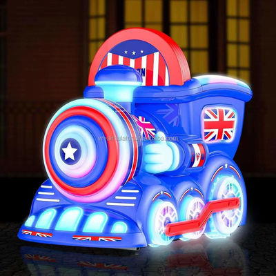 良い値段 お金を稼ぐ 娯楽 子供 硬貨操作ゲームマシン 子供 イギリスの列車 子供の乗り物 販売車 オンライン