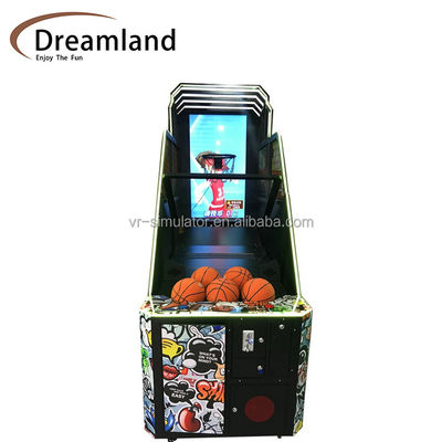 Καλή τιμή Παιδιά LED Arcade παιχνίδια μπάσκετ μηχανή εύκολη λειτουργία υψηλής απόδοσης σε απευθείας σύνδεση