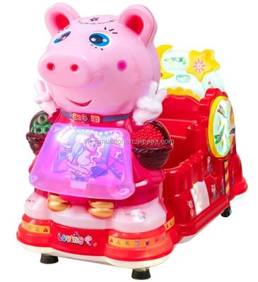 良い値段 屋内ゲームパーク 小型コイン操作ゲーム 機械 子供 シングルプレイヤー プラスチック キディライド オンライン