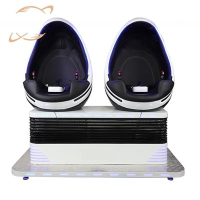 قیمت خوب ۲۰۲۲ ماشین بازی واقعیت مجازی ۹D کپسول تخم مرغ سینما دو نفره VR صندلی برای فروش آنلاین