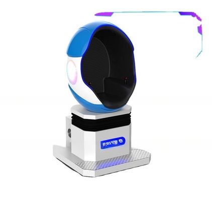良い値段 VR アトラクション 仮想現実 VR シングルチェア機器 9D ショッピングモール用の卵 VR 映画館 オンライン