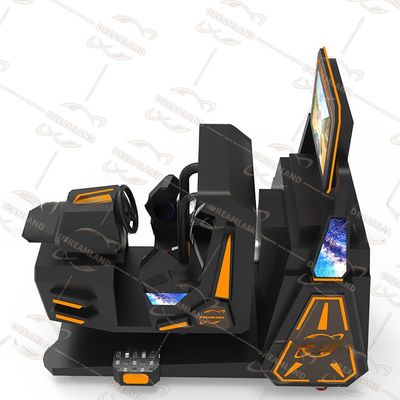قیمت خوب پارک تفریحی رویمنلند سواری 9D VR 360 roller coaster بازی شبیه ساز حرکت پویا VR Play Station واقعیت مجازی آنلاین