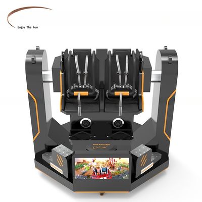 Хорошая цена Dreamland Factory 9D VR 1080 симулятор 9d кинотеатр 360 VR вращающаяся платформа оборудование горки онлайн