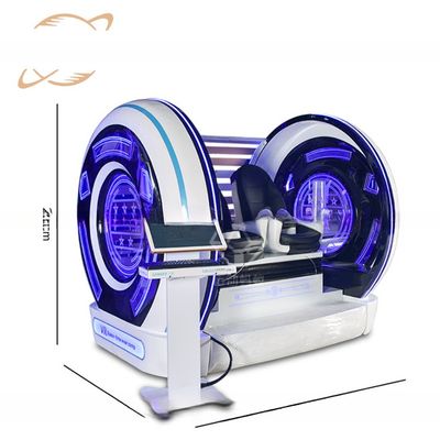 Dreamland exclusive virtual reality 9d vr cinema 2 players 9d vr roller coaster game machine simulator