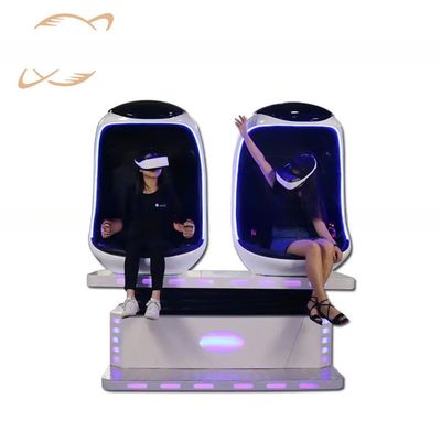 Buen precio Dreamland dos jugadores 9D huevo VR silla de cine máquina de juego montaña rusa simulador de realidad virtual en línea