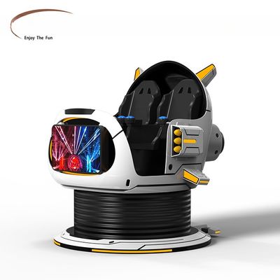 Dreamland 9DVR Rotating Panda Advendture Twin VR UFO 360 Rotating Amusement Equipment Game Console
