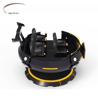 Хорошая цена Dreamland 360 VR UFO 5 игроков виртуальная реальность игра vr 9d кинотеатр 360 градусов вращения VR тренажер онлайн