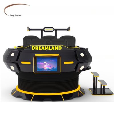 قیمت خوب Dreamland VR سازنده 720 9D چند نفره UFO VR شبیه ساز 5 صندلی ماشین آلات رولر کوستر شبیه ساز واقعیت مجازی آنلاین