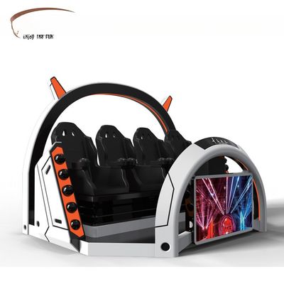 9d VR Simulator Virtual Reality Cinema 4 Players Coin Operated