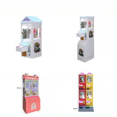 Bom preço Dreamland Moeda Operada Pequeno brinquedo Máquina de guindaste de garra Máquina barata de doces de garra Mini Matel on-line
