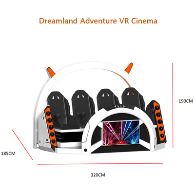 Good price Experience The Future Vr Space Simulator With Large Display Screen Vr Gaming Equipment 9D VR Cinema Directly Selling Advanced Technology And High Resolution online
