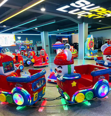 Buon prezzo Giostre per bambini ex-work con materiale principale fibra di vetro e metallo, attrazione per parchi, tempo di gioco 2-5 monete in linea