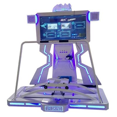 Guter Preis VR-Ski-Simulator 9D VR-Sportausrüstung mit 1 zugelassenen Passagier, Größe 1,9 * 1,5 * 2,2 m und Intel i5 6400 CPU Online